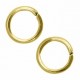 Stainless steel Jumpring 8mm Gold